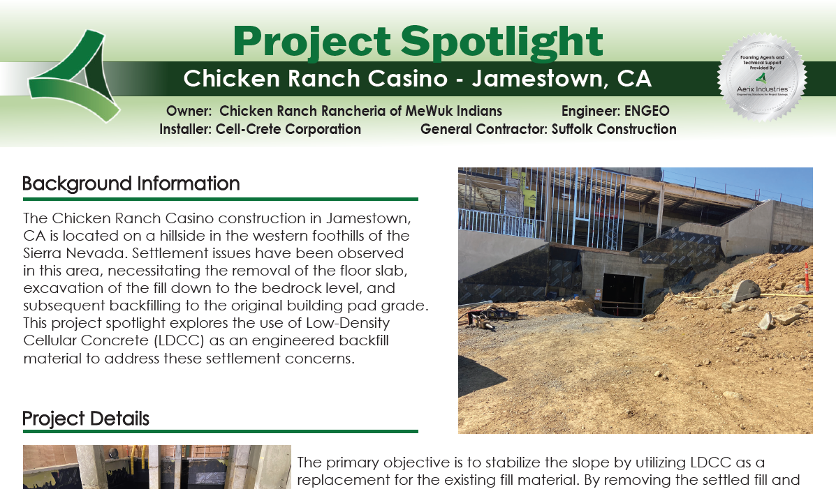 Chicken Ranch Casino Jamestown Project