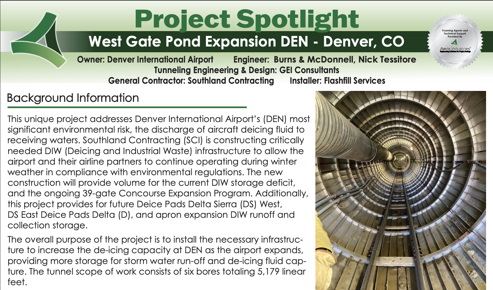 Project Spotlight Den West gate Pond Exp Denver CO