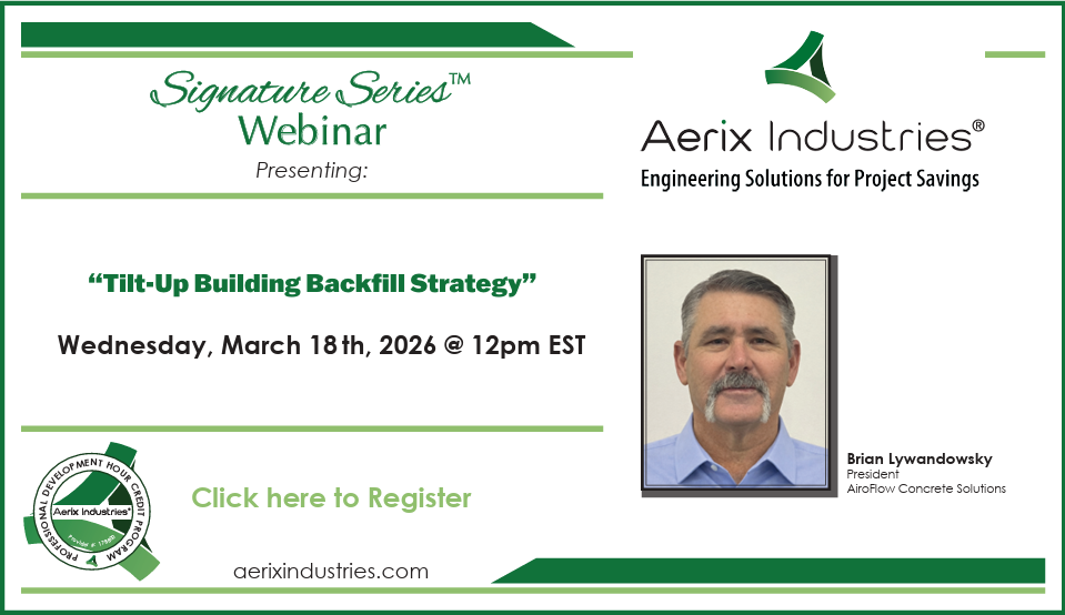 Tilt-Up Building Backfill Strategy