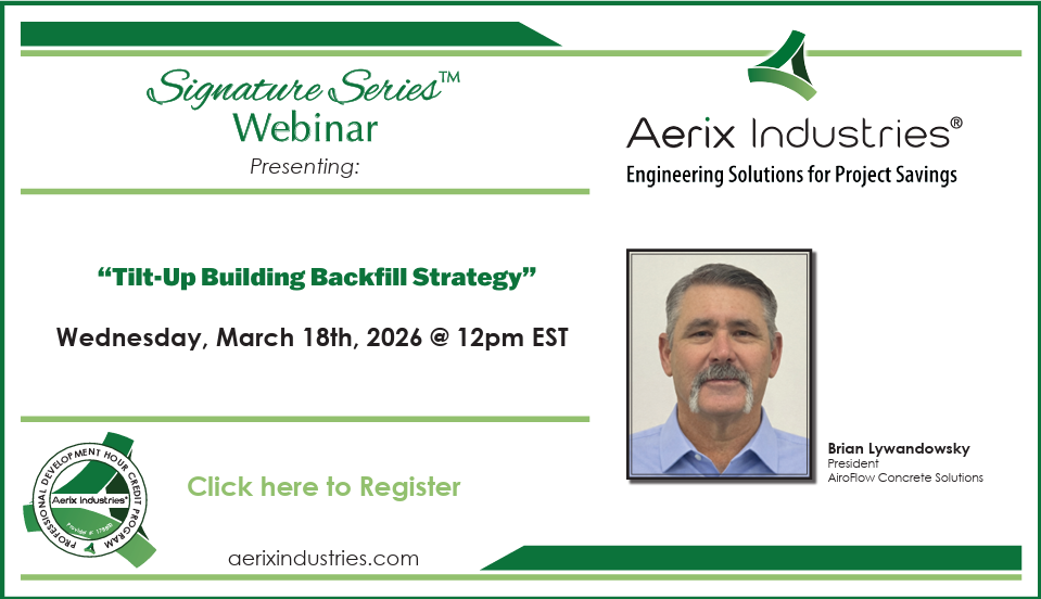 Tilt-Up Building Backfill Strategy